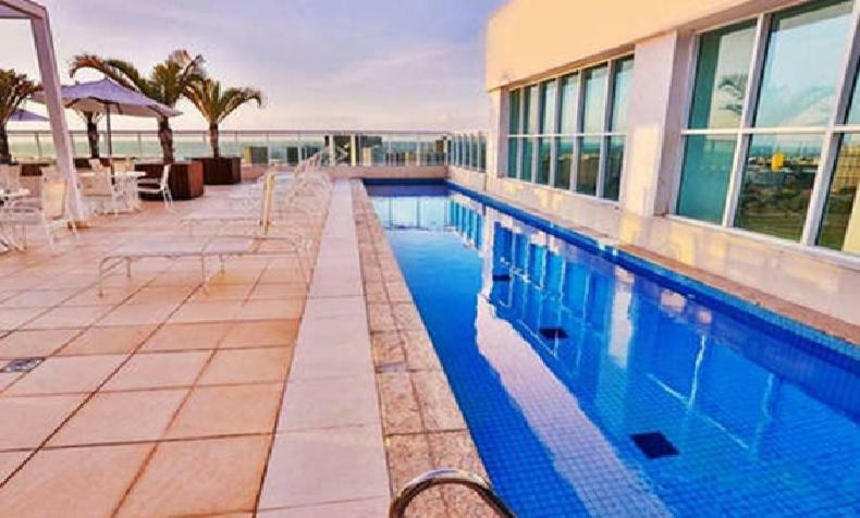 Апартаменты Ed Saint Moritz, Flat Com Garagem 01, Shn No Coracao De Бразилиа Экстерьер фото
