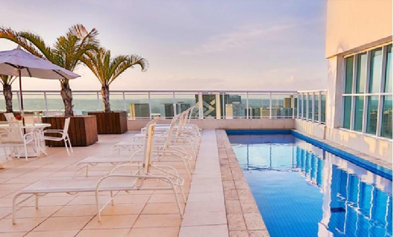 Апартаменты Ed Saint Moritz, Flat Com Garagem 01, Shn No Coracao De Бразилиа Экстерьер фото